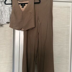 House of Harlow 1960 Brown Trousers Contemporary Style